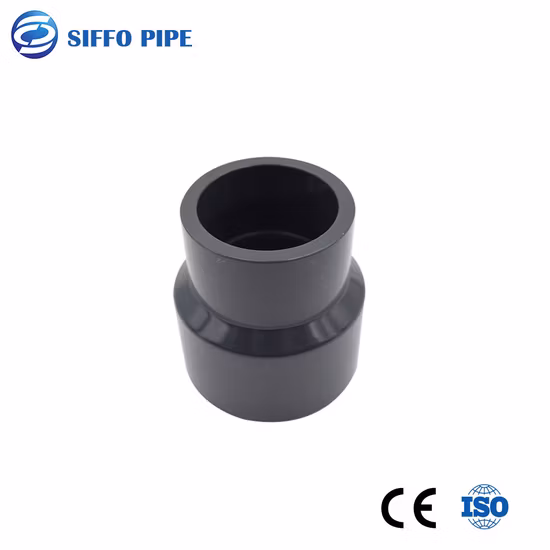 High Quality 1.0MPa / 1.6MPa Plastic Plumbing Pipe Fitting PVC Pipe Reducing Coupling and Fittings UPVC Pressure Pipe Fitting for Water Supply